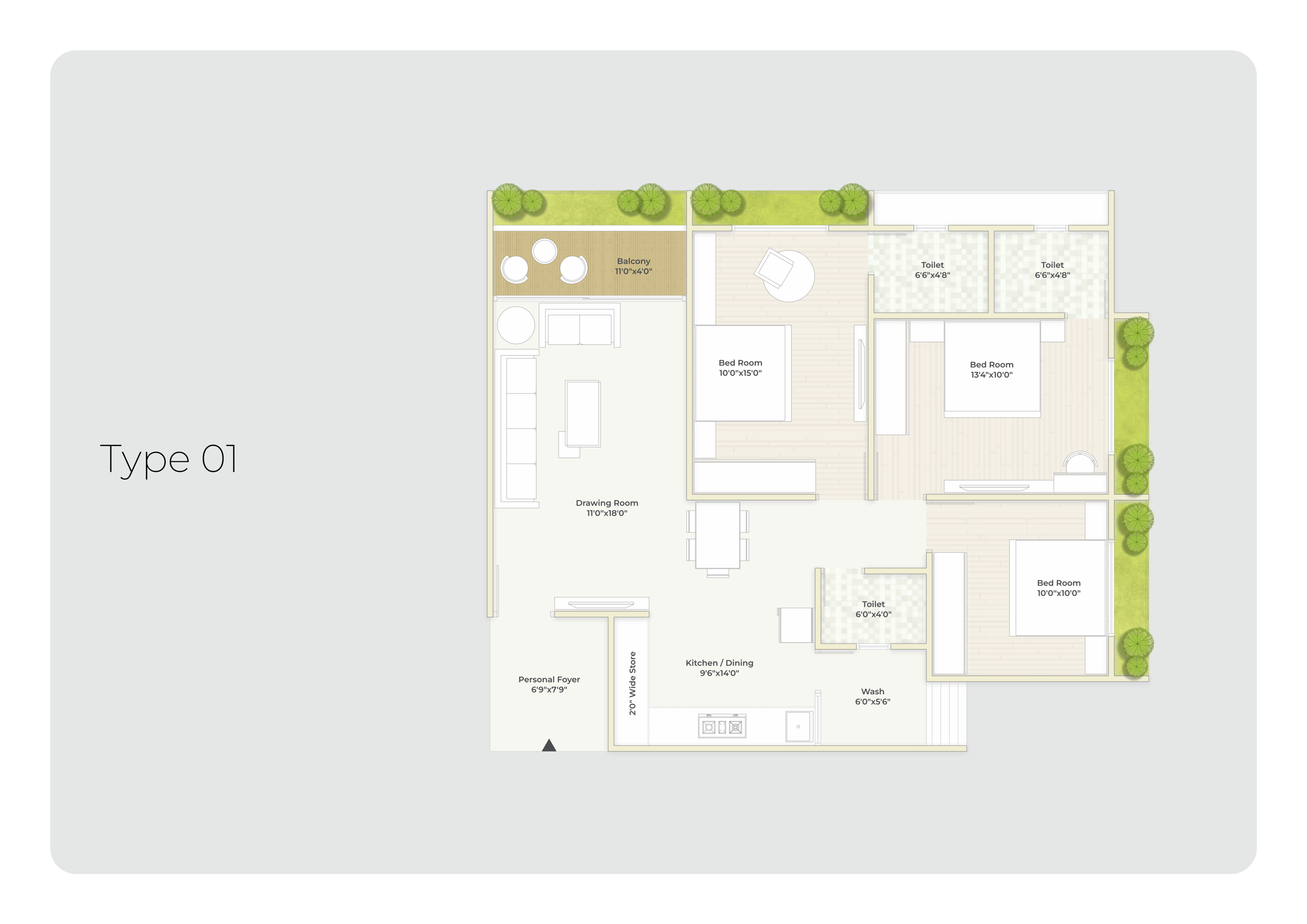 Samarth · floor plan 1