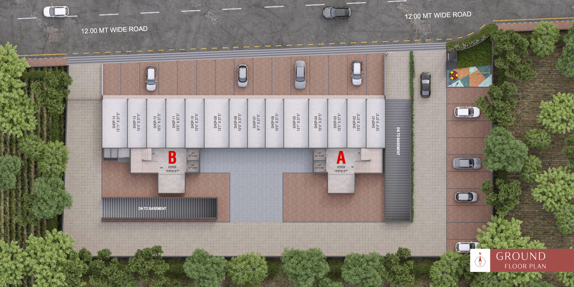 Skyleaf · key plan 1