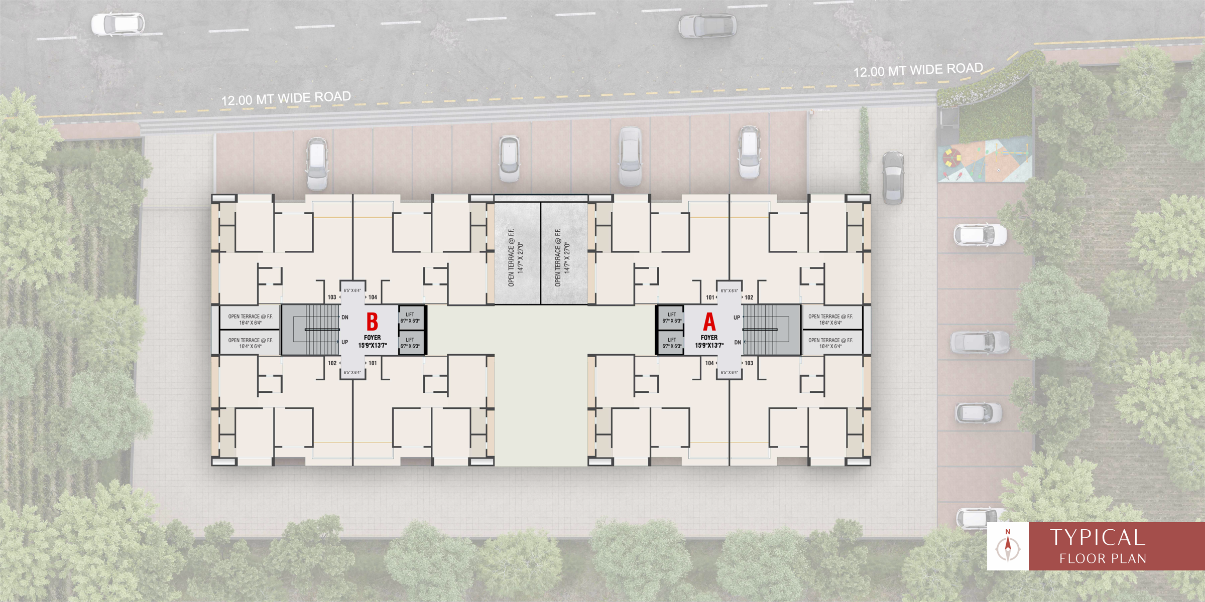 Skyleaf · key plan 2